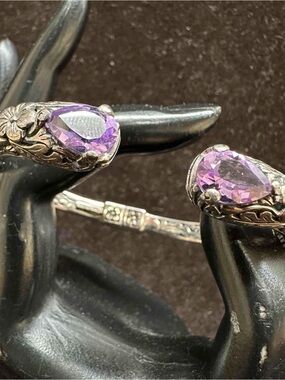 Annika Witt Bali ATI ID Sterling Silver Amethyst
Bracelet